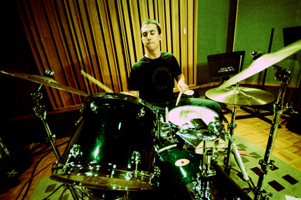 Taylor on Drums